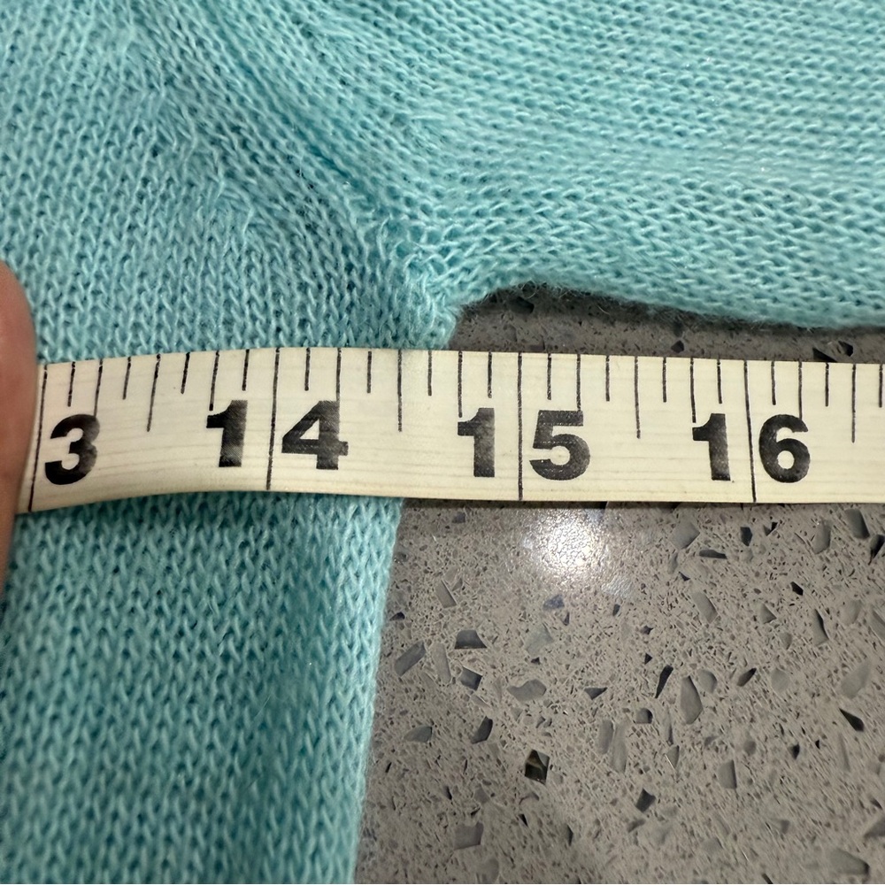 J. Crew Light Blue V-Neck Cardigan - Picture 3 of 7